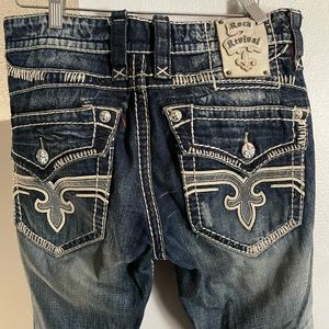 Mens Rock Revival Jeans